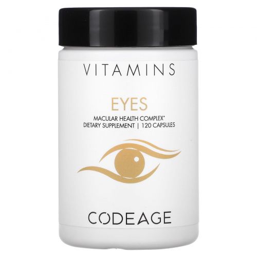 CodeAge, Eyes Vitamin, комплекс для здоровья макулы, 120 капсул