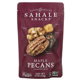 Sahale Snacks, Глазированная смесь с кленовым пеканом, 4 унции (113 г)