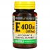 Mason Natural, Vitamin E, 400 IU, 100 Softgels
