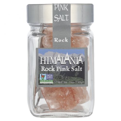 Himalania, розовая соль, каменная соль, 198 г (7 унций)
