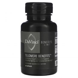 DaVinci Laboratories of Vermont, Telomere Benefits`` 60 капсул