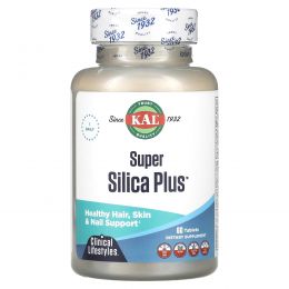 KAL, Super Silica Plus, 60 Tablets