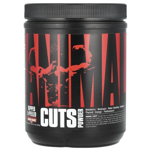 Universal Nutrition, Animal Cuts Powder, Orange Mango, 9.3 oz (265 g)