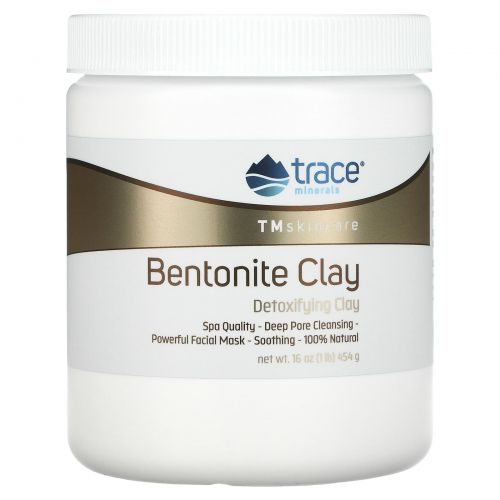 Trace Minerals Research, Bentonite Clay, Indian Healing Clay, 16 oz (454 g)