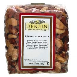 Bergin Fruit and Nut Company, Смесь орехов класса люкс, 16 унций (454 г)