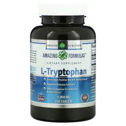 Amazing Nutrition, L-Tryptophan, 1,000 mg, 120 Tablets