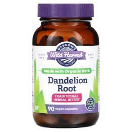 Oregon's Wild Harvest, Dandelion Root, 90 Gelatin Capsules