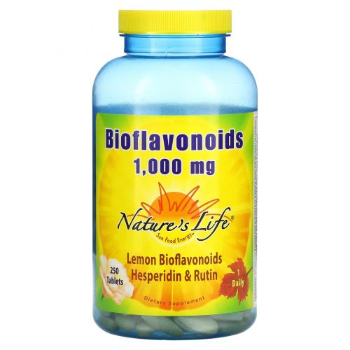 Nature's Life, Bioflavonoids, 1,000 mg, 250 Tablets