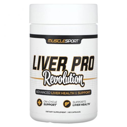 MuscleSport, Liver Pro Revolution, 60 капсул