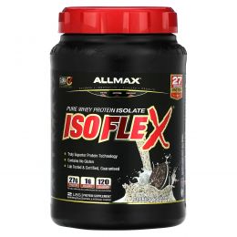 ALLMAX, Isoflex, изолят сывороточного протеина, печенье и сливки, 907 г (2 фунта)