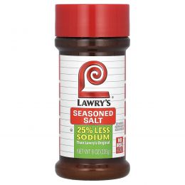 Lawry's, соль с приправами, с пониженным содержанием натрия, 226 г (8 унций)