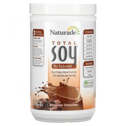 Naturade, Абсолютная соя (Total Soy), заменитель пищи, со вкусом баварского шоколада, 17,88 унции (507 г)