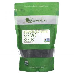 Kevala, Organic Black Toasted Sesame Seeds, 16 oz (453 g)