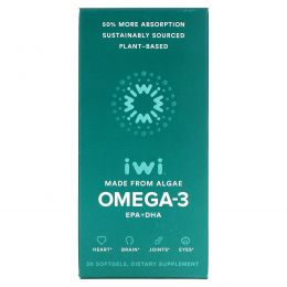 iWi, Omega-3 EPA + DHA, 30 Softgels