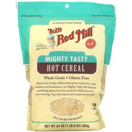 Bob's Red Mill, Mighty Tasty Hot Cereal, Whole Grain, 24 oz (680 g)