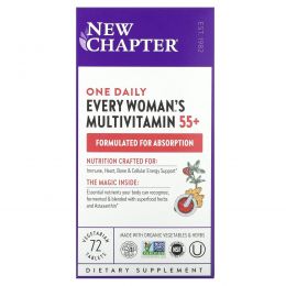 New Chapter, 55+ Every Woman's One Daily Multi, 72 Vegetarian Tablets