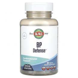 KAL, BP Defense, формула поддержки артерий, 60 таблеток