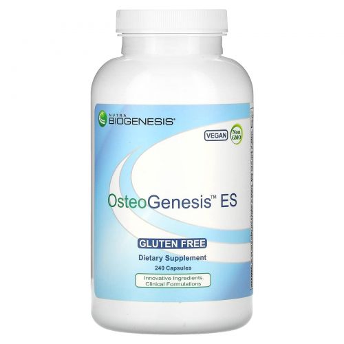 Nutra BioGenesis, OsteoGenesis ES, 240 капсул