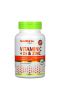 NutriBiotic, Immunity, витамины C + D3 и цинк, 100 капсул