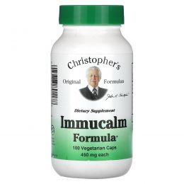 Christopher's Original Formulas, Формула Immucalm, 475 мг, 100 растительных капсул