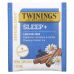 Twinings, Superblends, Melatonin, травяной чай с ромашкой, корицей и ванилью, без кофеина, 16 чайных пакетиков, 24 г (0,85 унции)