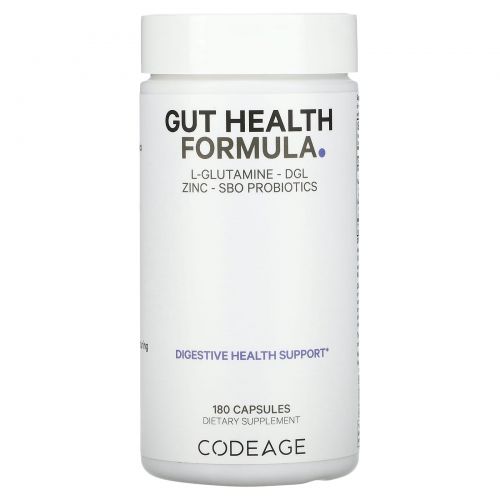 CodeAge, Digestion, Gut Health Formula, 180 Capsules