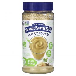 Peanut Butter & Co., Арахисовый порошок, лен и чиа, 184 г (6,5 унции)