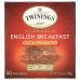 Twinings, English Breakfast, Decaffeinated,  50 Tea Bags, 3.53 oz (100 g)