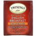 Twinings, English Breakfast, Decaffeinated,  50 Tea Bags, 3.53 oz (100 g)