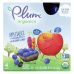 Plum Organics, Органическая смесь, "Черничный взрыв", 4 упаковки по 3,17 унции (90 г)