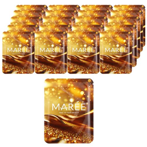 Maree, 24-каратное золото, коллаген для глаз, Golden Sunrise, 20 пар, 120 г (4,2 унции)