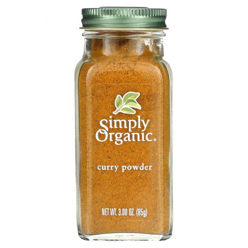 Simply Organic, Порошок карри, 3 унции (85 г)