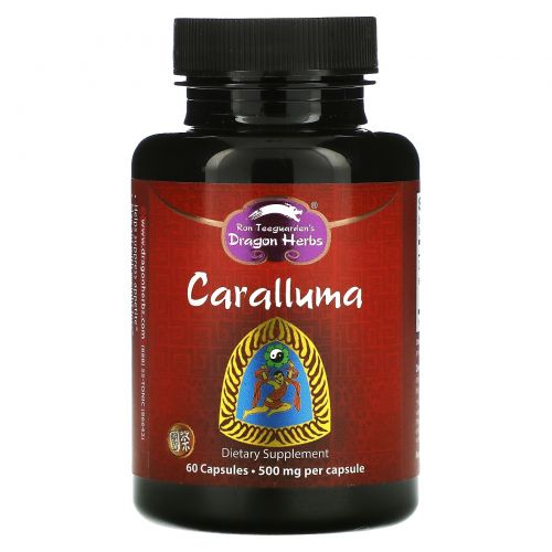 Dragon Herbs, Caralluma, 60 капсул