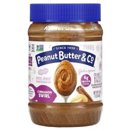 Peanut Butter & Co., Спред с арахисовой пастой, завиток корицы, 454 г (16 унций)