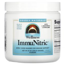 Source Naturals, Wellness, ImmuNitric в порошке, 226,8 г (8 унций)