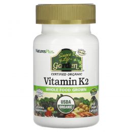 Nature's Plus, Витамин K2 (М7), 60 капсул