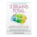 Natural Factors, 3 Brains Total, 30 Convenient Cello Packs