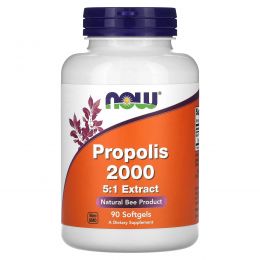 Now Foods, Propolis 2000 5:1 Extract, 90 Softgels