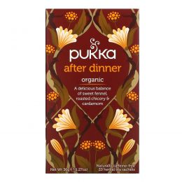 Pukka Herbs, После ужина, травяной чай, 20 пакетиков, 1.27 унций (36 г)