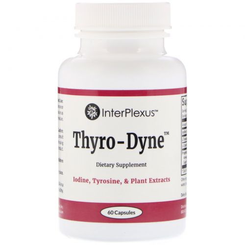 InterPlexus Inc., Thyro-Dyne, 60 капсул