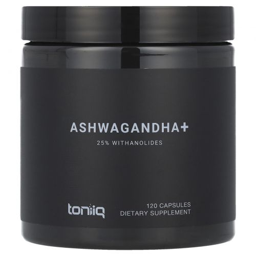 Toniiq, Ashwagandha +, 120 капсул