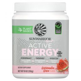 Sunwarrior, Sport, активная энергия, перед тренировками, арбуз, 285 г (10 унций)