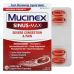 Mucinex, Sinus-Max, сильная заложенность носа и боль, максимальная сила действия, для детей от 12 лет, 16 капсул в жидкой форме