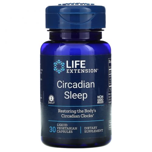 Life Extension, Circadian Sleep , 30 Liquid Vegetarian Capsules