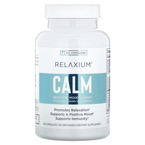 Relaxium, Calm, 60 Capsules