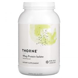 Thorne Research, Whey Protein Isolate, Vanilla, 1.84 lb (837 g)