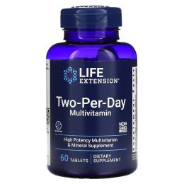 Life Extension, Two-Per-Day Tablets, 60 Tablets