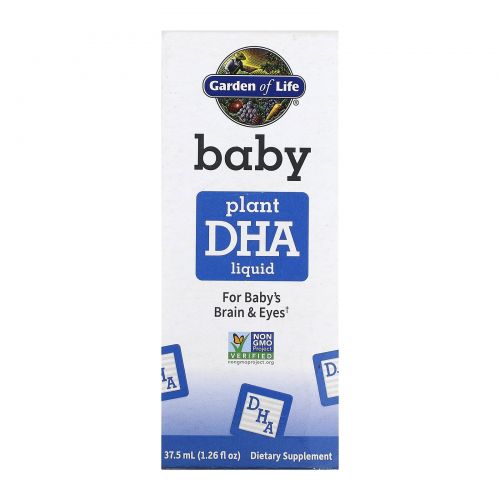 Garden of Life, Baby, Plant DHA Liquid, 1.26 fl oz ( 37.5 ml)