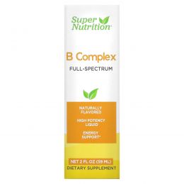 Super Nutrition, комплекс витаминов группы B, 59 мл (2 жидк. унции)