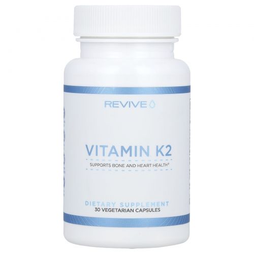 Revive, витамин K2, 30 вегетарианских капсул